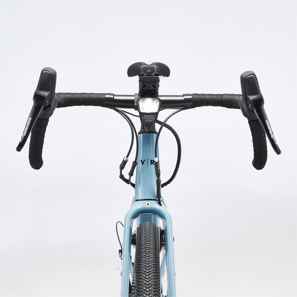 Gravel Bike Électrique Van Rysel E-Grvl AF HD Mahle X35 Sram Apex 11V 700mm Bleu