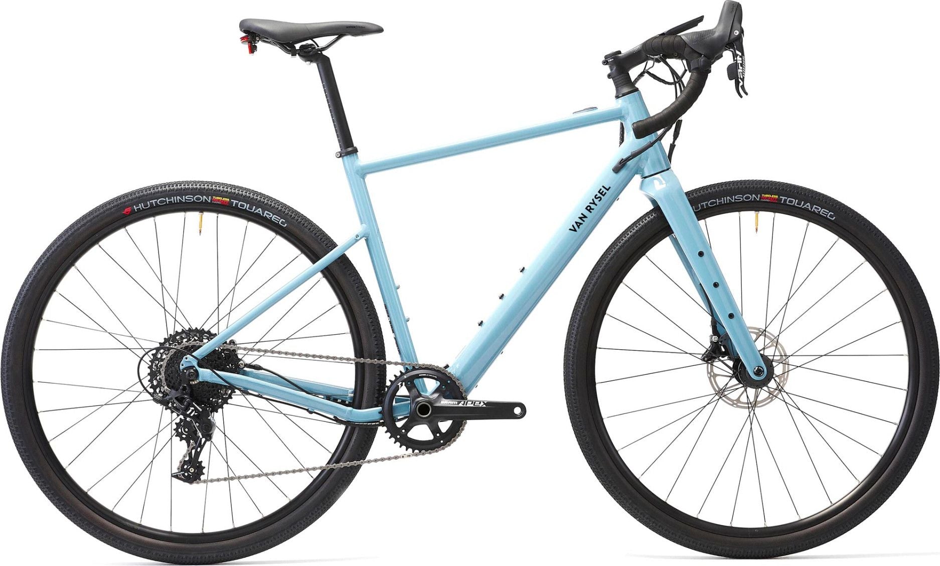 Gravel Bike Électrique Van Rysel E-Grvl AF HD Mahle X35 Sram Apex 11V 700mm Bleu