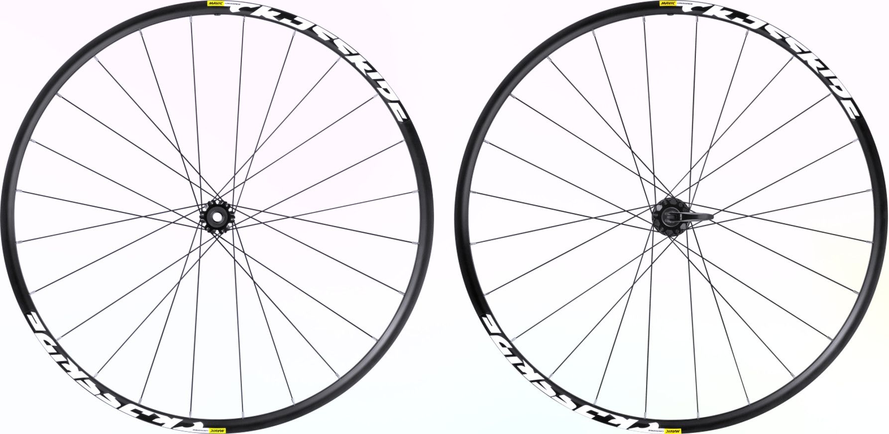 Paire de Roues Mavic CrossRide UB 26'' | 9x100 - 9x135 mm | patins | 2024