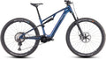 VTT Électrique Tout-Suspendu Cube AMS Hybrid One44 C:68X SLX 400X 12V 400 Wh Bosch 60 Nm 29'' Bleu Deepcobalt Violet 2025