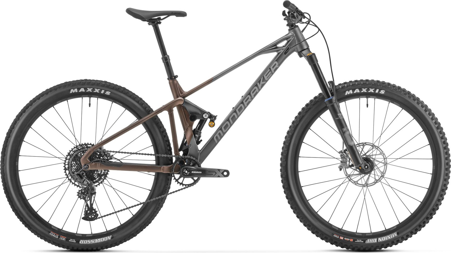 VTT Tout-Suspendu Mondraker Foxy R Sram 12V 29'' Gris Marron