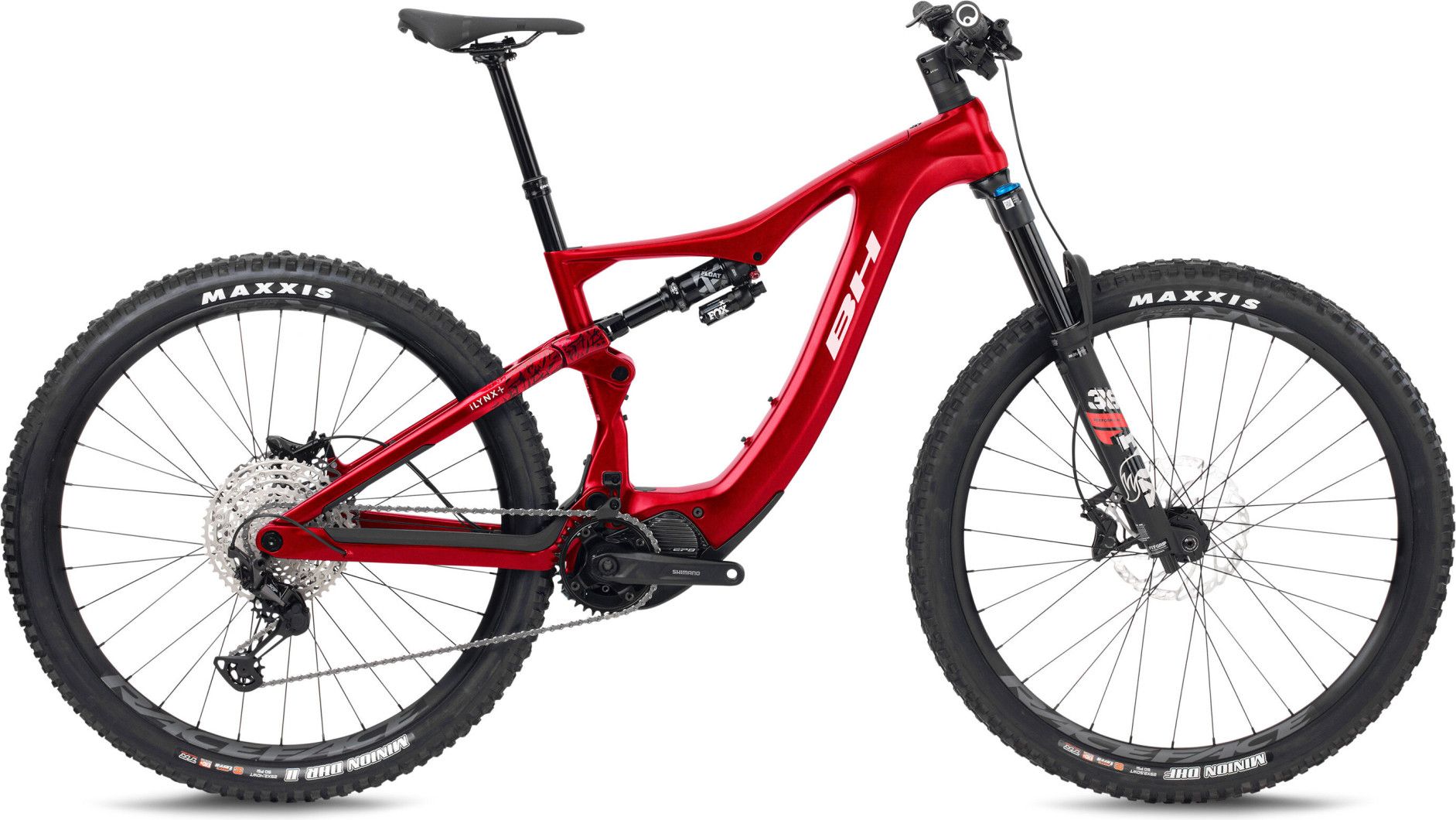 VTT Électrique Tout-Suspendu BH iLynx+ Trail 8.7 12V 540 Wh Shimano 85 Nm 29'' Rouge/Blanc