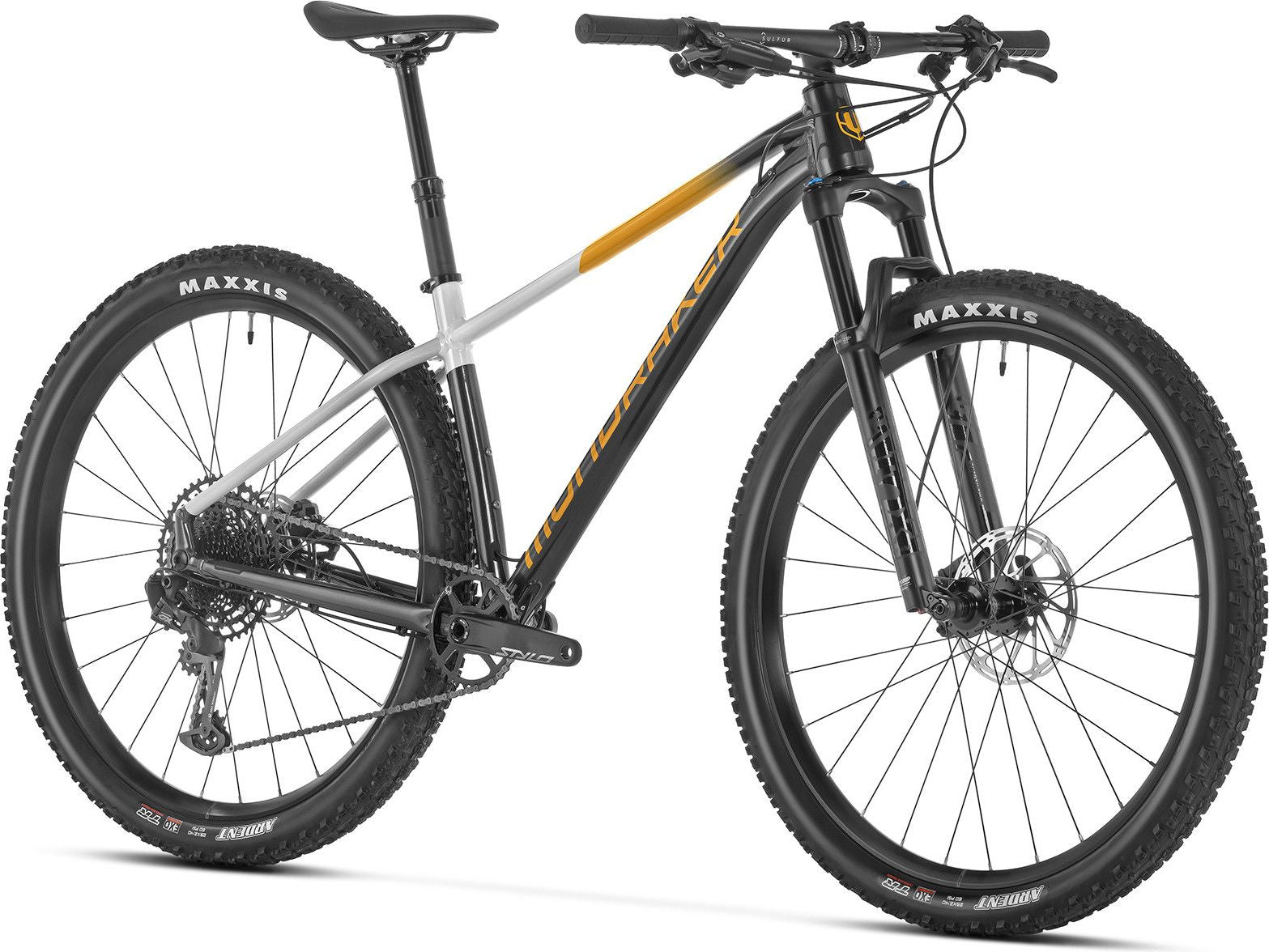 VTT Semi-Rigide Mondraker Chrono DC RR Sram 12V 29'' Noir Blanc Orange 2025