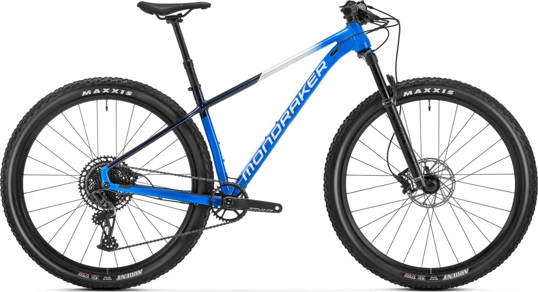 VTT Semi-Rigide Mondraker Chrono DC RR Sram 12V 29'' Bleu Noir Blanc 2025