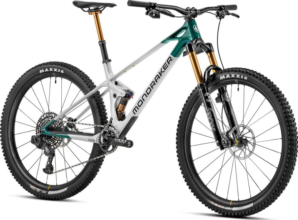 VTT Tout-Suspendu Mondraker Raze Carbon RR SL Sram 12V 29'' Argent Vert