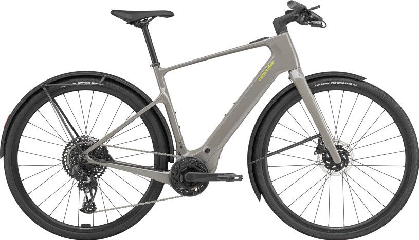 Vélo de Ville Électrique Cannondale Tesoro Neo Carbon 1 Sram X1 12V 400Wh 700mm Noir Gris