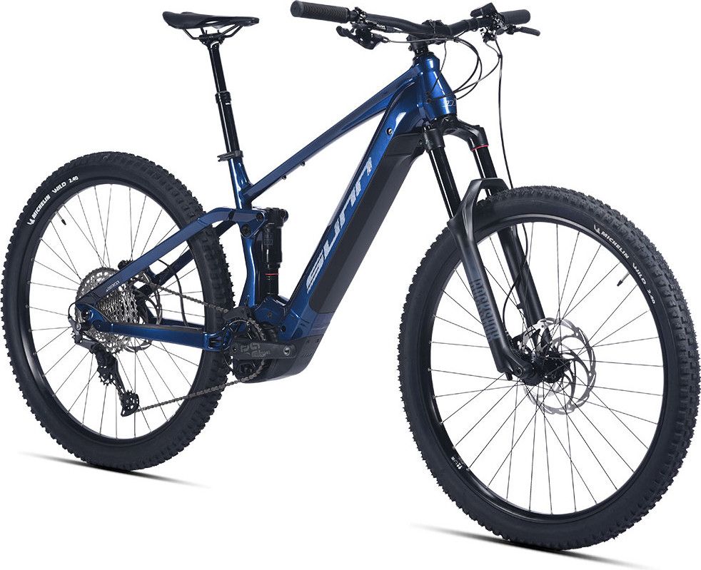 VTT Électrique Tout-Suspendu Sunn Charger 12V 625Wh Bosch 85 Nm 29'' Bleu
