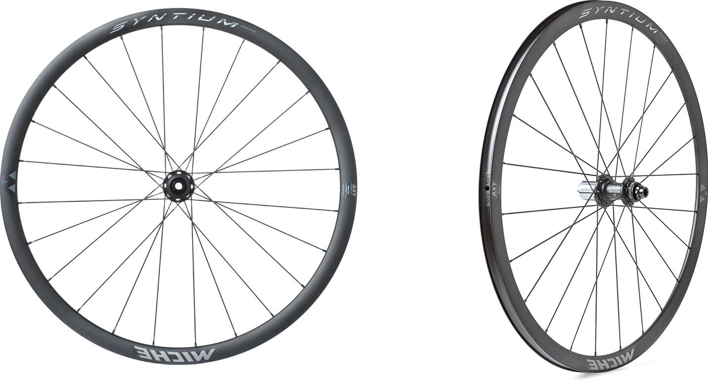 Paire de Roues Miche Syntium Aero DX Tubeless 700 Disc | 12x100mm | 12x142mm | Centerlock
