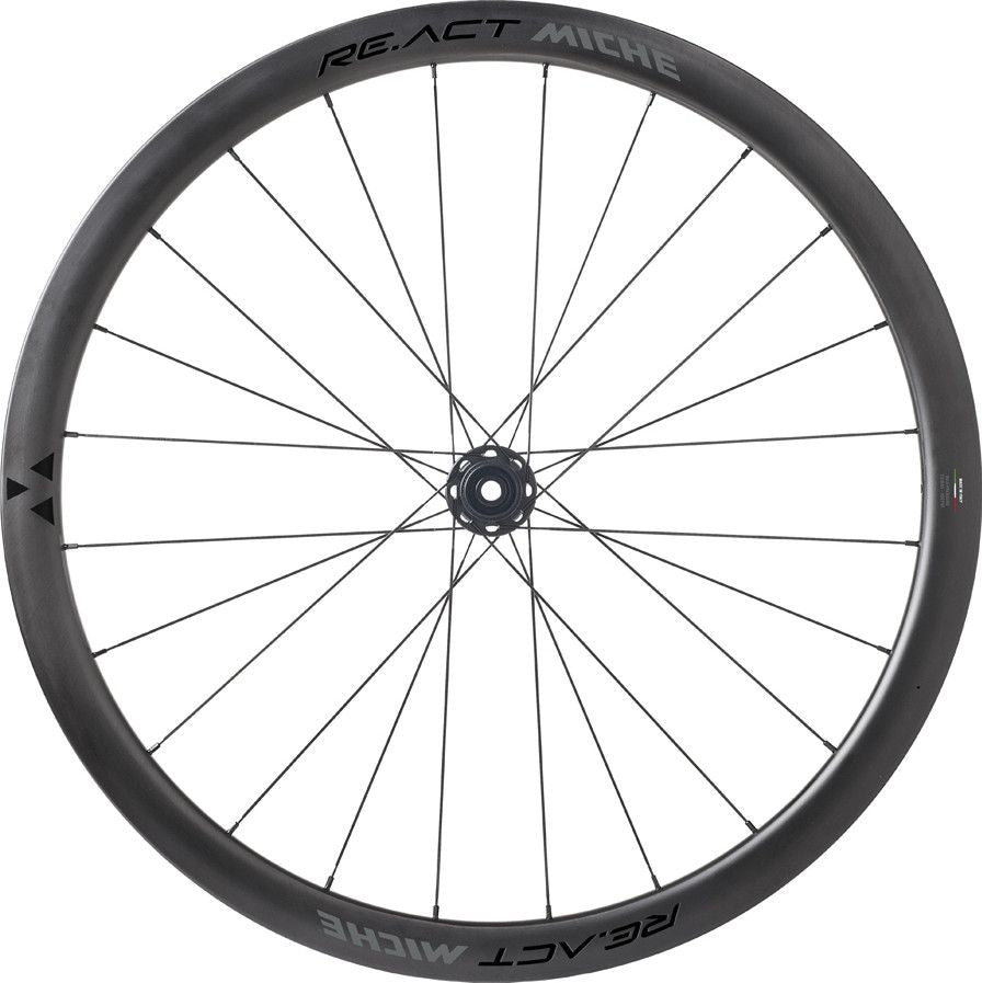 Paire de Roues Miche RE.ACT DX 38-38 Tubeless 700 Disc | 12x100mm | 12x142mm | Centerlock