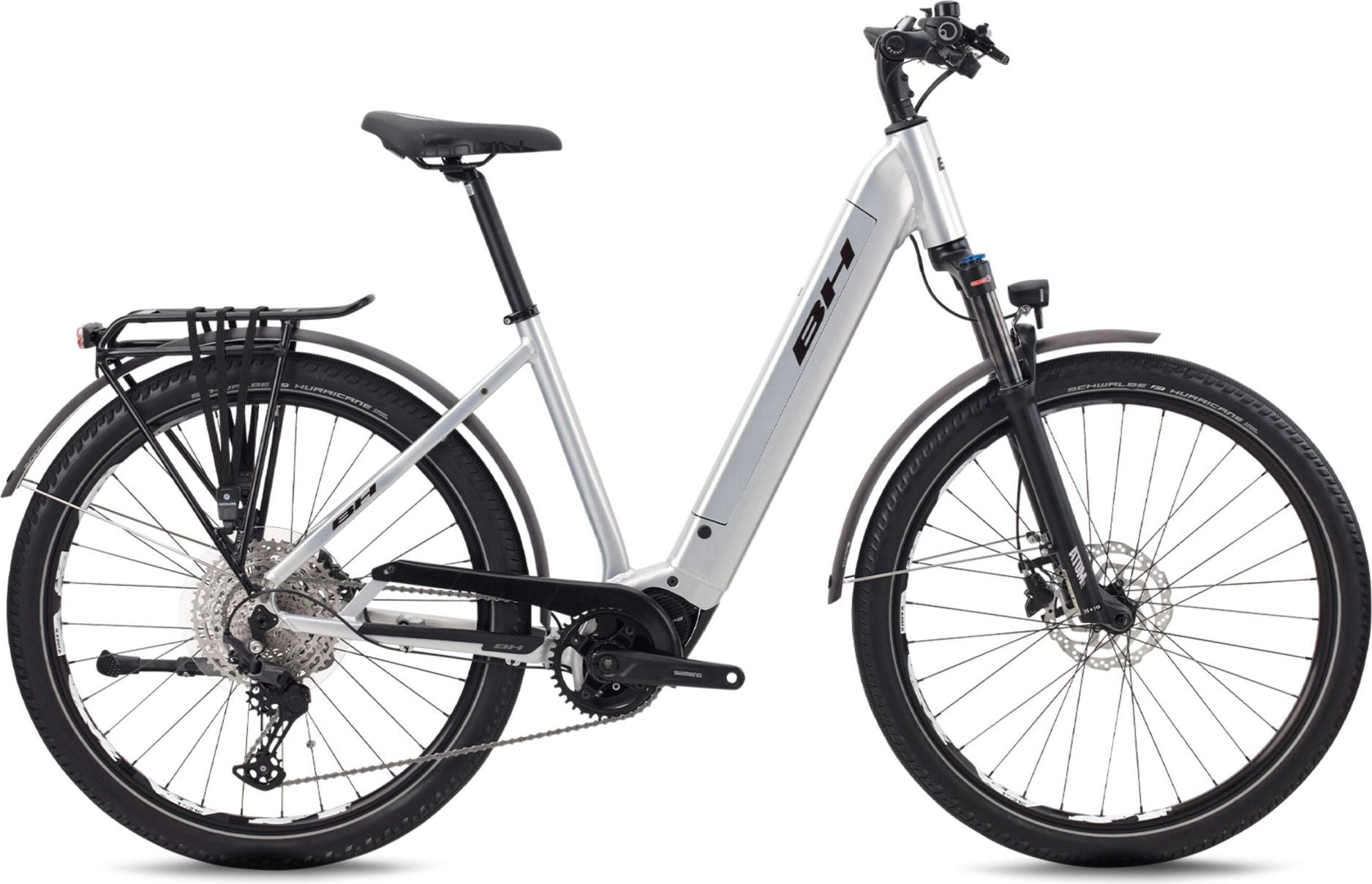 Vélo de Ville Électrique BH AtomE SUV Pro Shimano Deore 11V 720Wh 27.5'' Argent