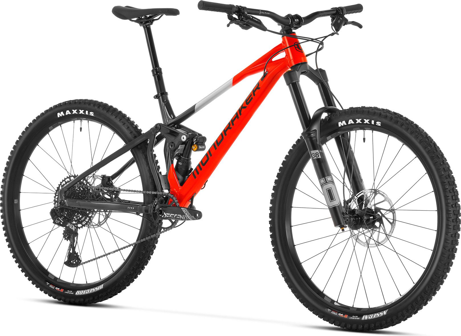 VTT Tout-Suspendu Mondraker Superfoxy R Sram 12V 29'' Rouge Noir