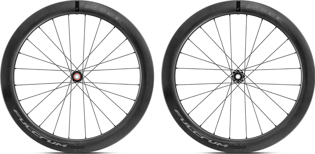 Paire de Roues Fulcrum Wind 57 700 mm | 12x100 - 12x142 mm | Center Lock | 2024