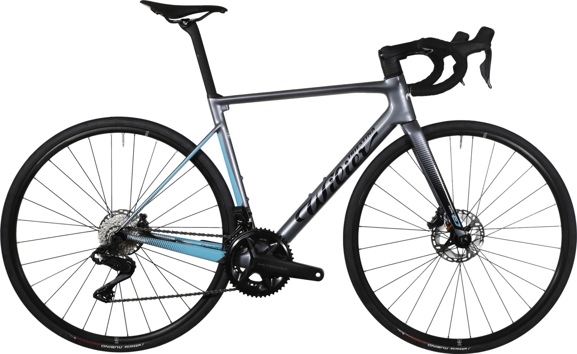 Vélo de Route Wilier Triestina Wilier 0 SL Miche RX26 Shimano Ultegra Di2 12V 700 mm Gris Bleu