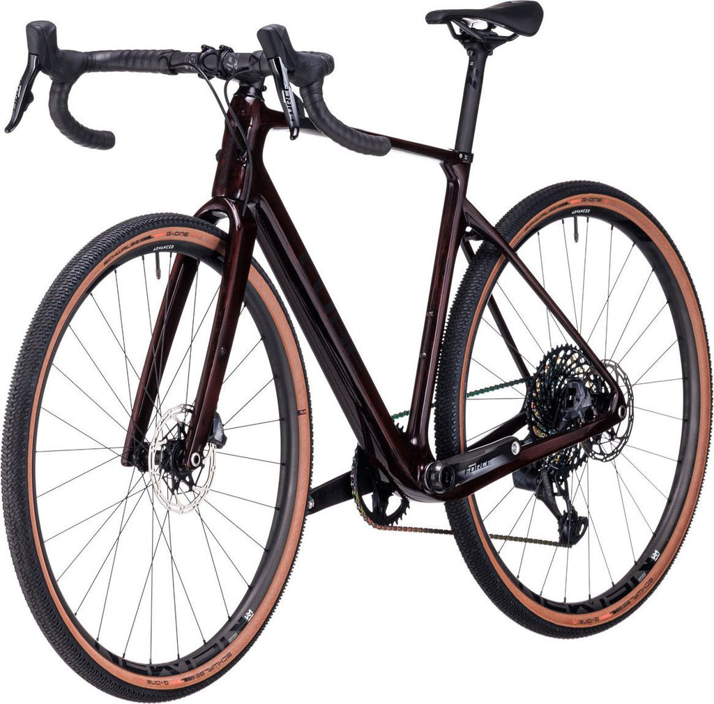 Gravel Bike Cube Nuroad C:62 SLT Sram XX1 Eagle AXS/Force eTap AXS 12V 700 mm Rouge Liquid
