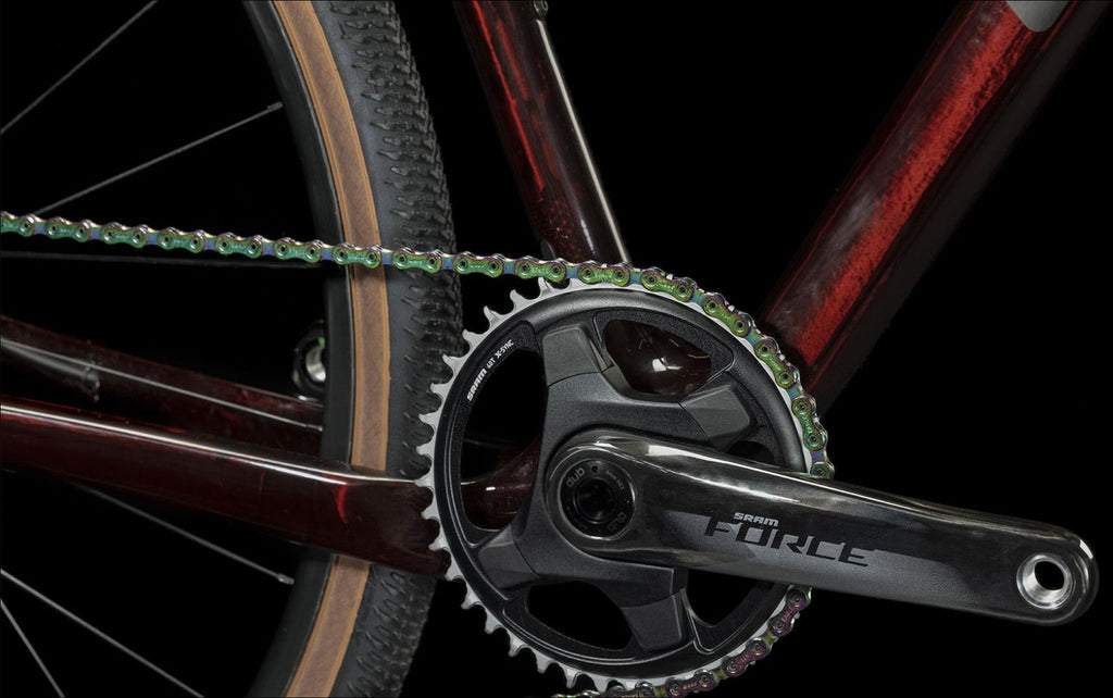 Gravel Bike Cube Nuroad C:62 SLT Sram XX1 Eagle AXS/Force eTap AXS 12V 700 mm Rouge Liquid