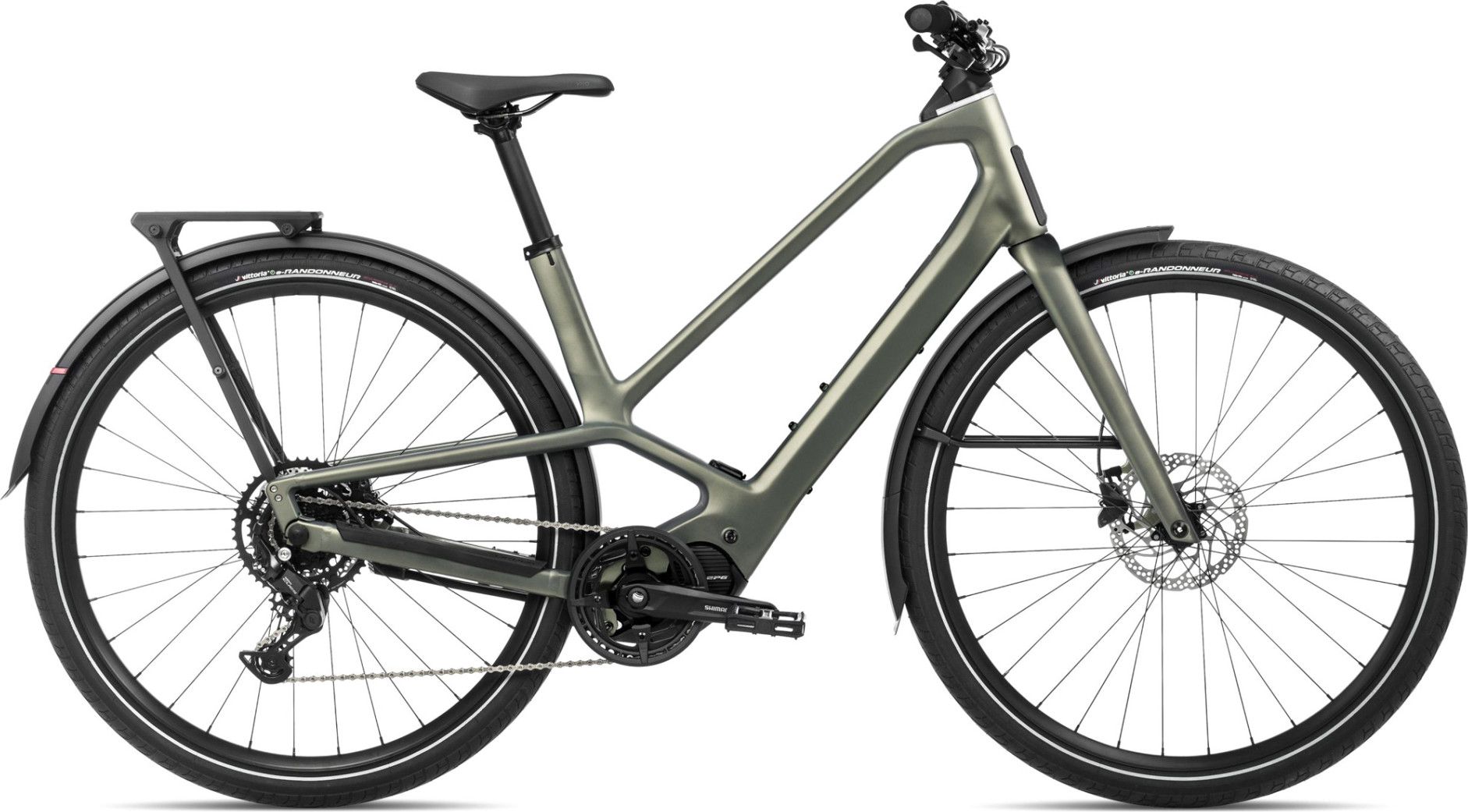 Vélo de Ville Électrique Orbea Diem 30 Shimano Cues 9V 540 Wh 700 mm Blanc Ivory 2025