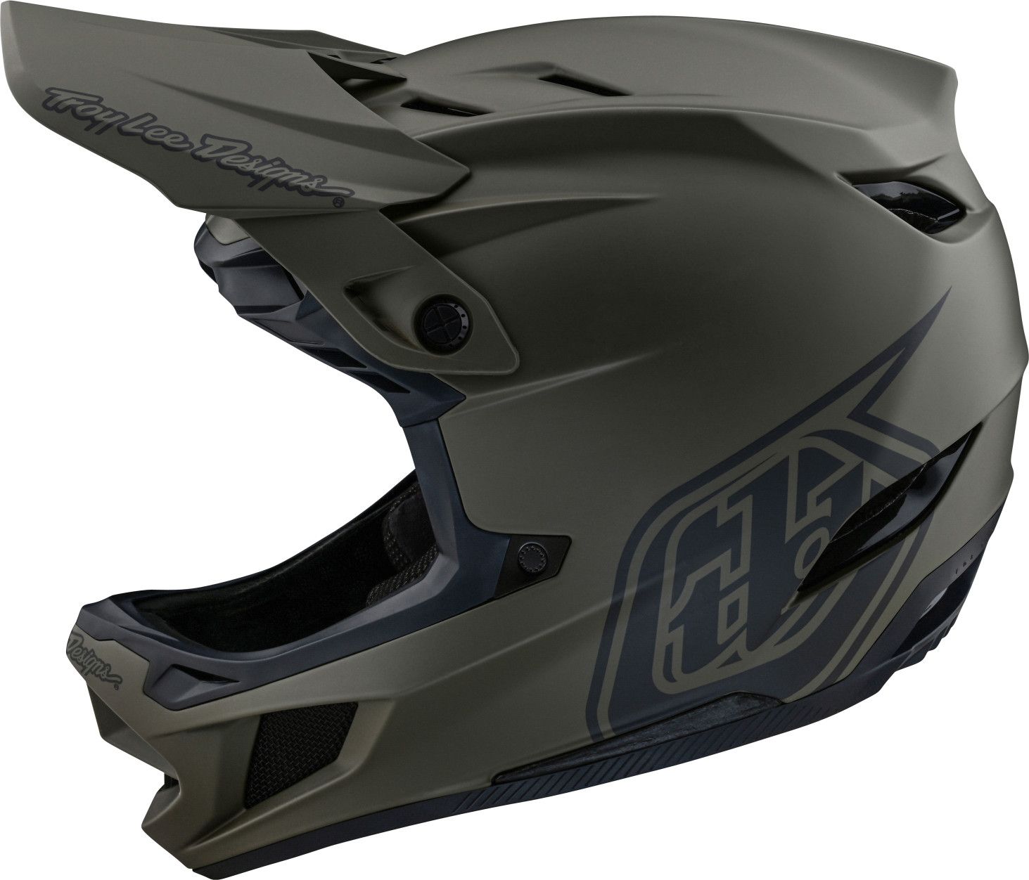 Casque Integral Troy Lee Designs D4 Composite Mips Torched Blanc/Silver