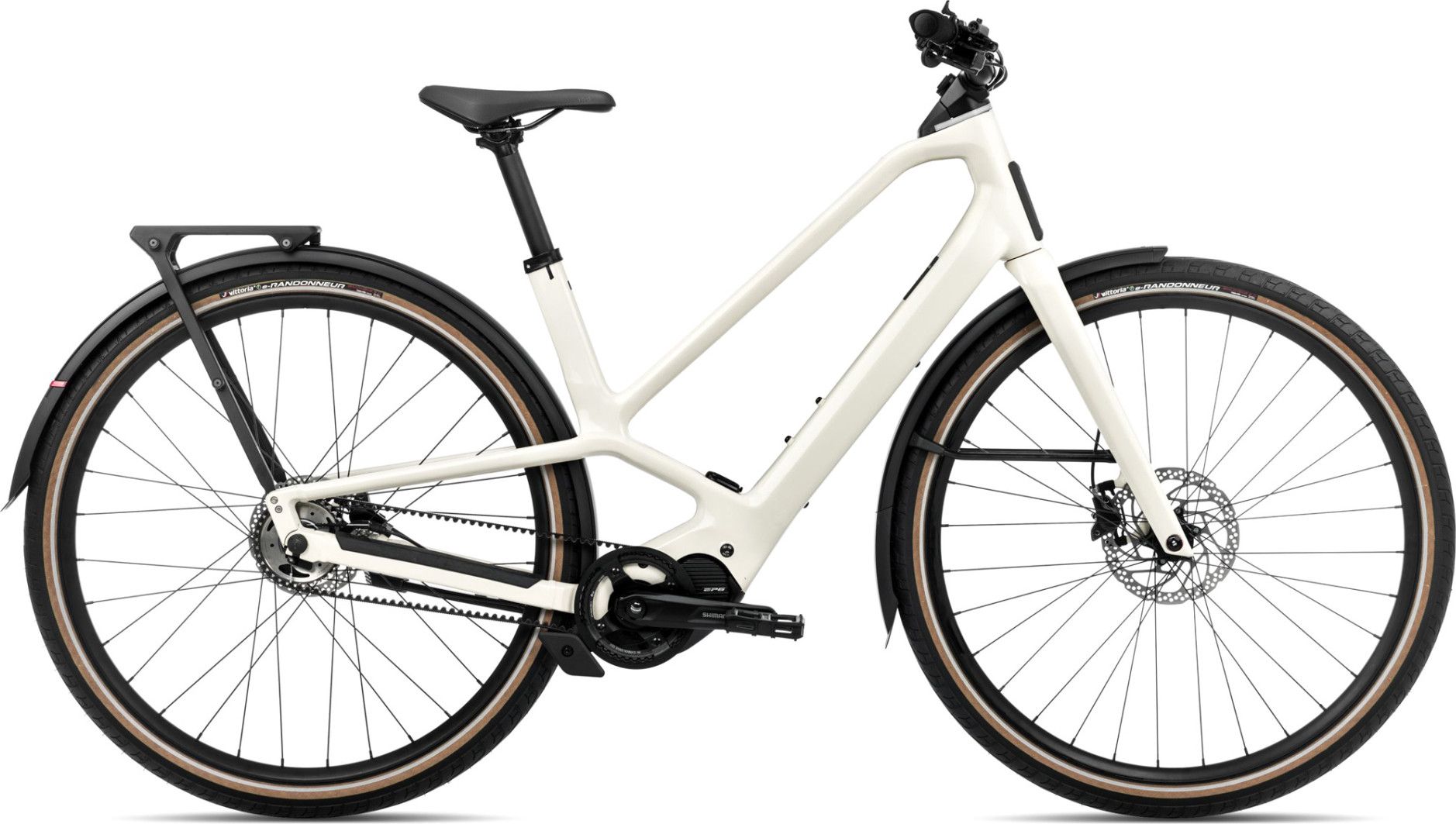 Vélo de Ville Électrique Orbea Diem 20 Shimano Nexus Inter-5 5V Courroie 630 Wh 700 mm Vert Gris Spaceship 2025