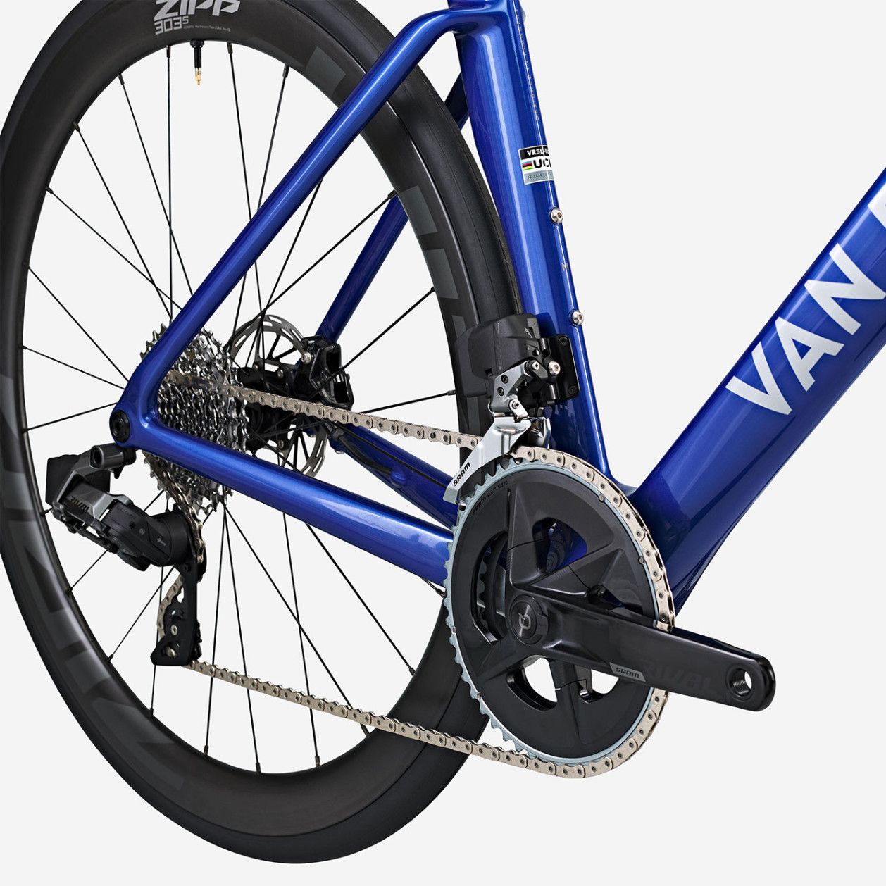 Vélo de Route Van Rysel RCR Sram Rival AXS eTap 12V 700mm Bleu