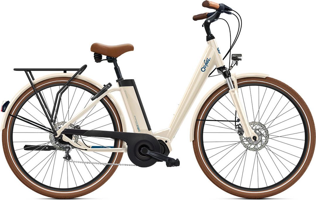 Vélo de Ville Électrique O2 Feel iVog Univ 6.1 Shimano Nexus 5V 360 Wh 28'' Blanc Lin