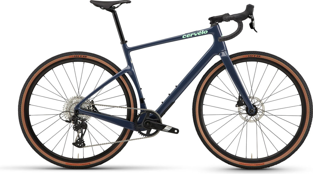 Vélo de Gravel Cervélo Áspero Sram Apex XPLR 12V 700 mm Bleu - Vélo d'Exposition