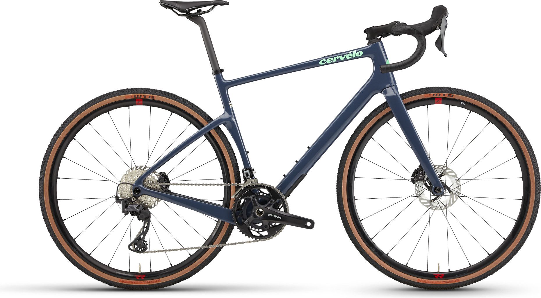 Gravel Bike Cervélo Aspero Shimano GRX820 12V 700 mm Bleu - Vélo d'Exposition