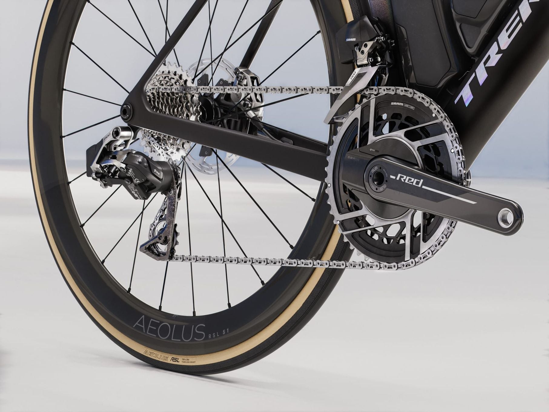 Vélo de Route Trek Madone SLR 9 Sram Red AXS 12V 700 mm Noir Gén. 8 - Vélo d'Exposition