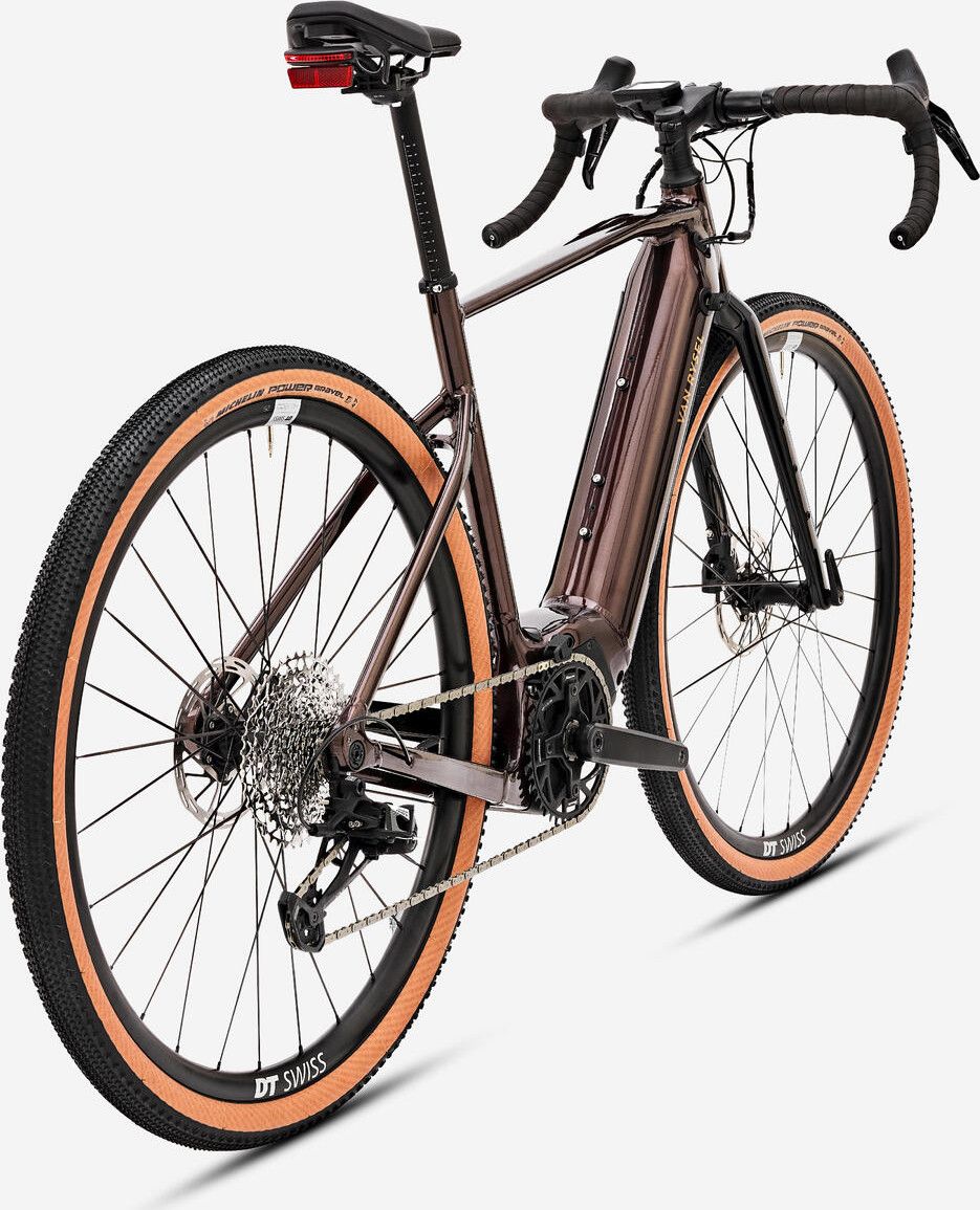 Gravel Bike Électrique Van Rysel E-Grvl AF MD Brose Sram Apex 12V 700mm Marron