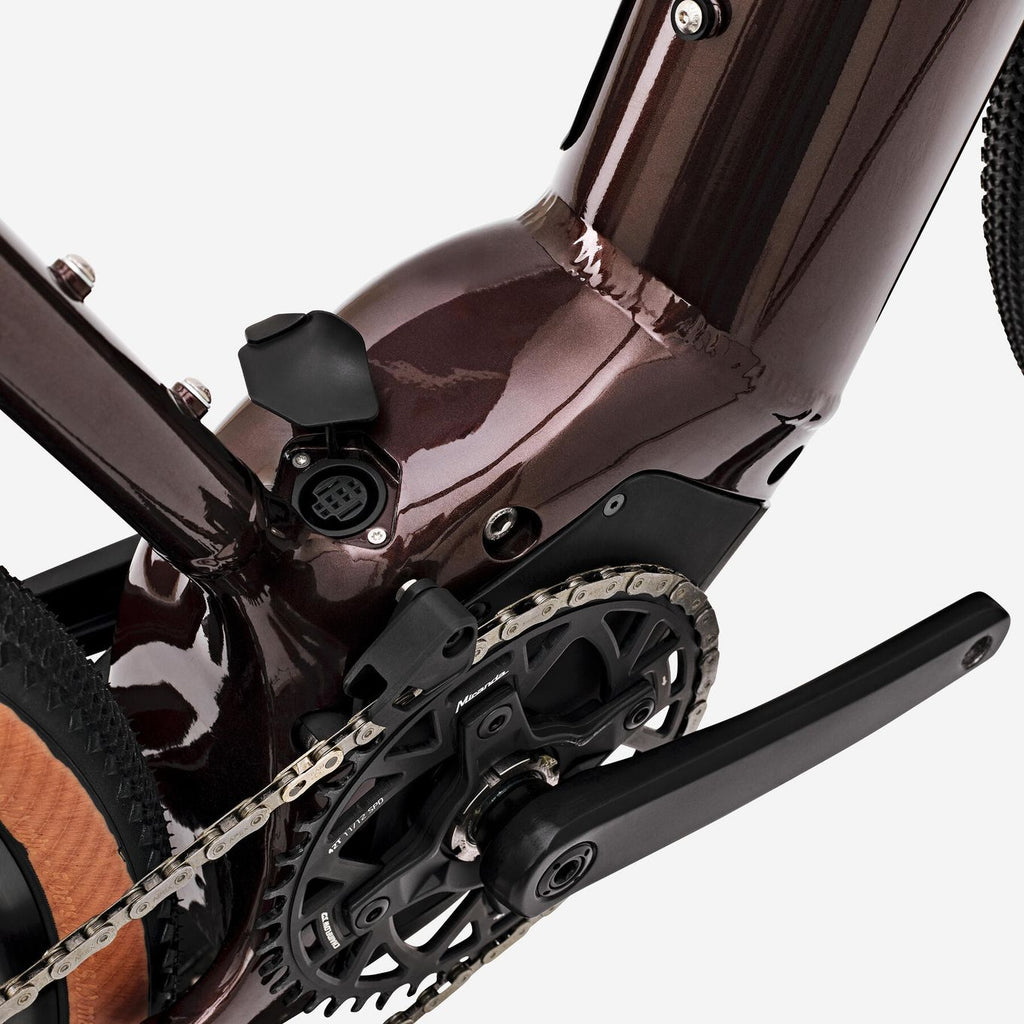 Gravel Bike Électrique Van Rysel E-Grvl AF MD Brose Sram Apex 12V 700mm Marron