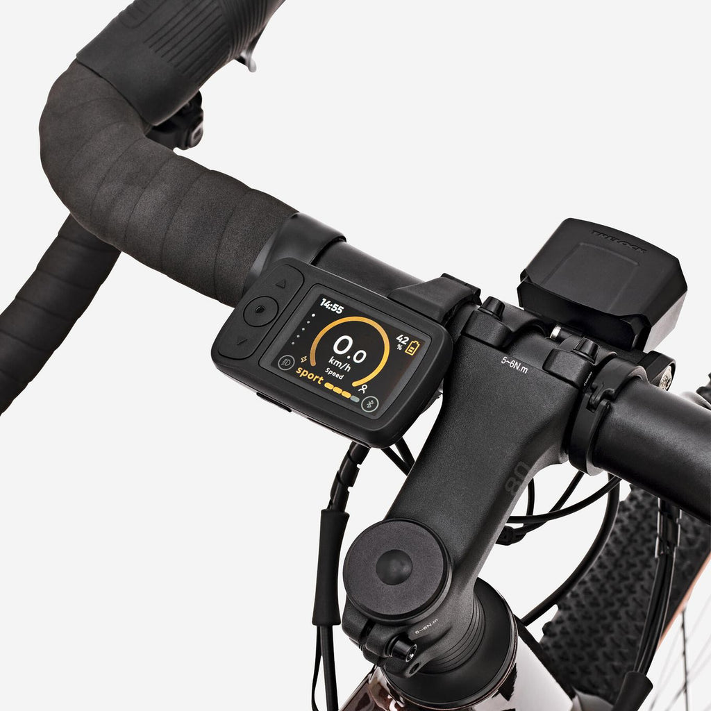 Gravel Bike Électrique Van Rysel E-Grvl AF MD Brose Sram Apex 12V 700mm Marron