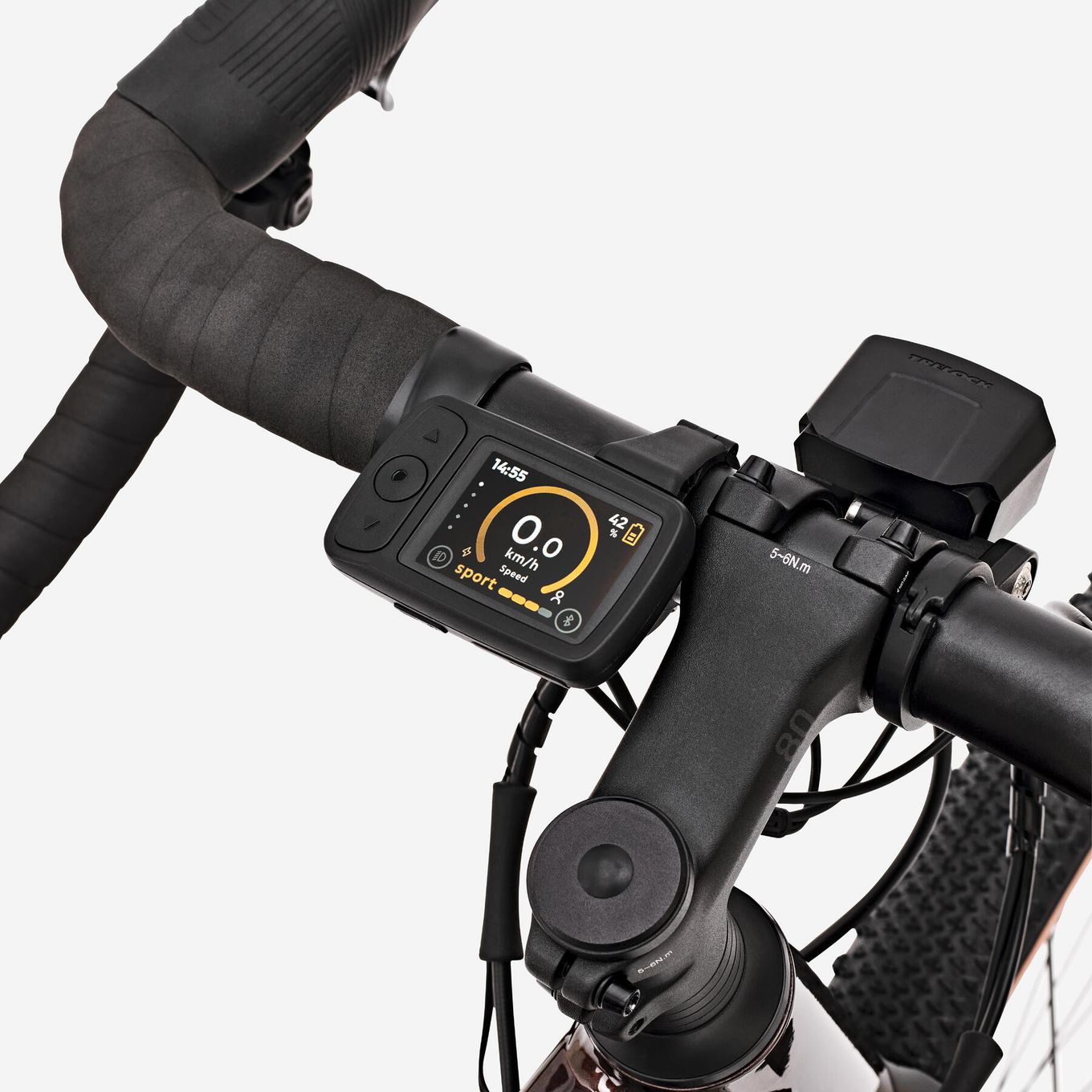Gravel Bike Électrique Van Rysel E-Grvl AF MD Brose Sram Apex 12V 700mm Marron