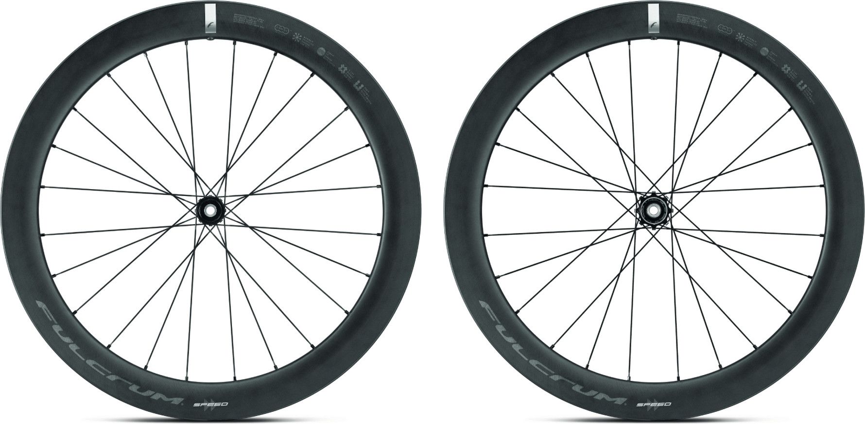 Paire de Roues Fulcrum Speed 57 700 mm | 12x100 - 12x142 mm | Center Lock | 2024