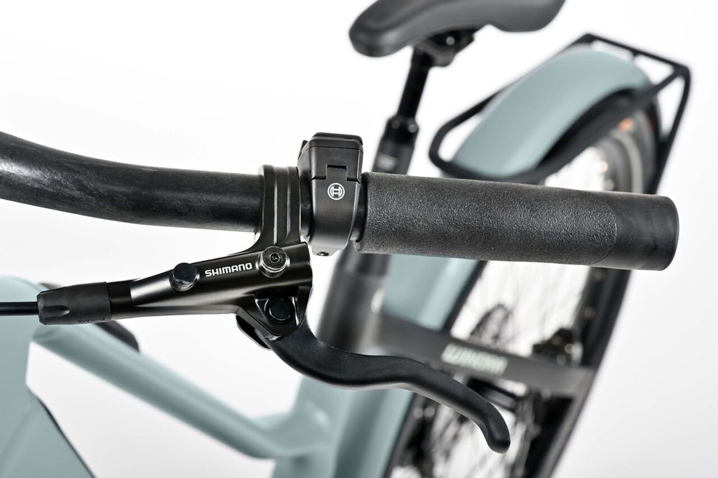 Vélo de Ville Électrique Winora IRide Pure X10 Mid Shimano Cues 10V 400Wh 27,5'' Vert