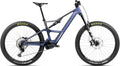 VTT Électrique Tout-Suspendu Orbea Rise LT M20 12V 630 Wh Shimano 85 Nm 29'' Bleu Tanzanite Carbon View 2025