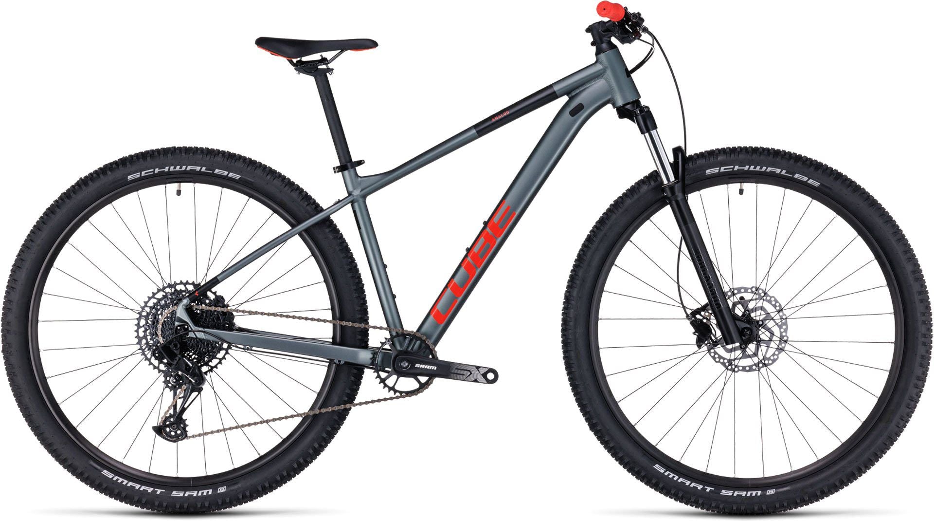 VTT Semi-Rigide Cube Analog Sram SX Eagle 12V 29'' Gris Flash