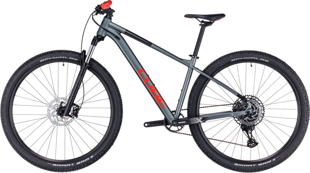 VTT Semi-Rigide Cube Analog Sram SX Eagle 12V 29'' Gris Flash