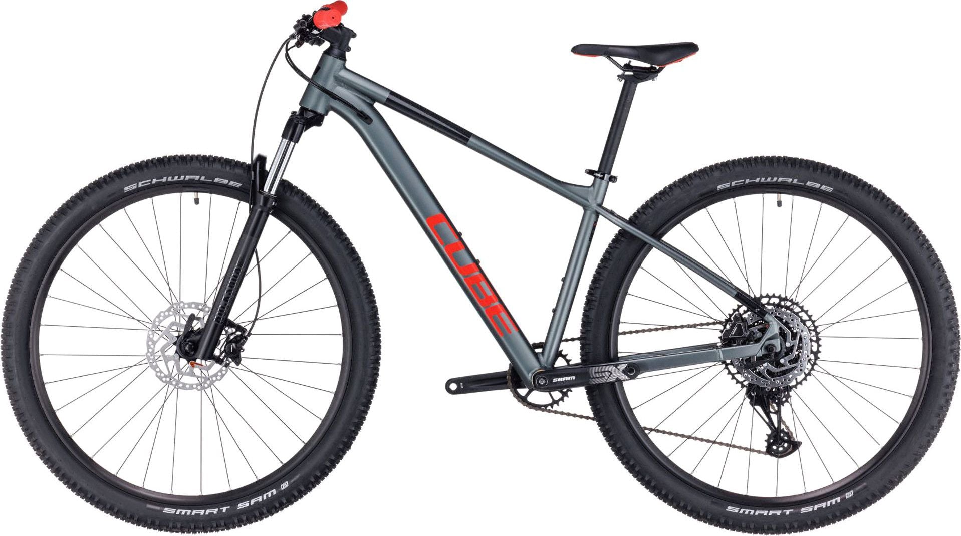 VTT Semi-Rigide Cube Analog Sram SX Eagle 12V 29'' Gris Flash