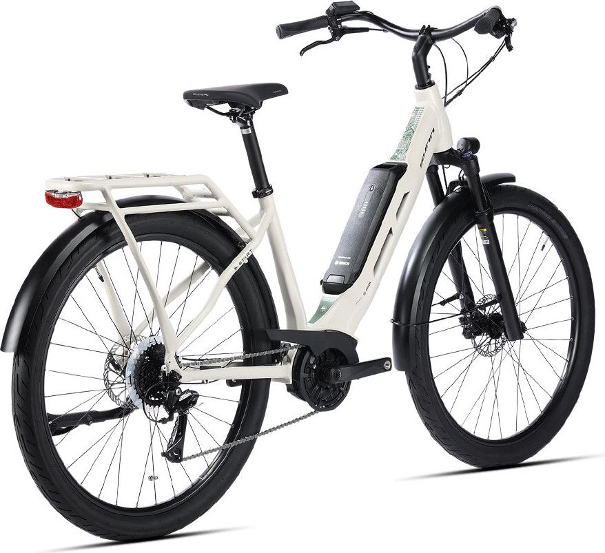 Vélo de Ville Électrique Sunn Start S2 Shimano Acera 8V 400Wh 27,5'' Blanc