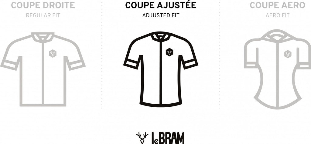 Produit Reconditionné - Maillot Manches Courtes LeBram Allos Vert Agave Coupe Ajustée / Neuf, Sans Étiquette