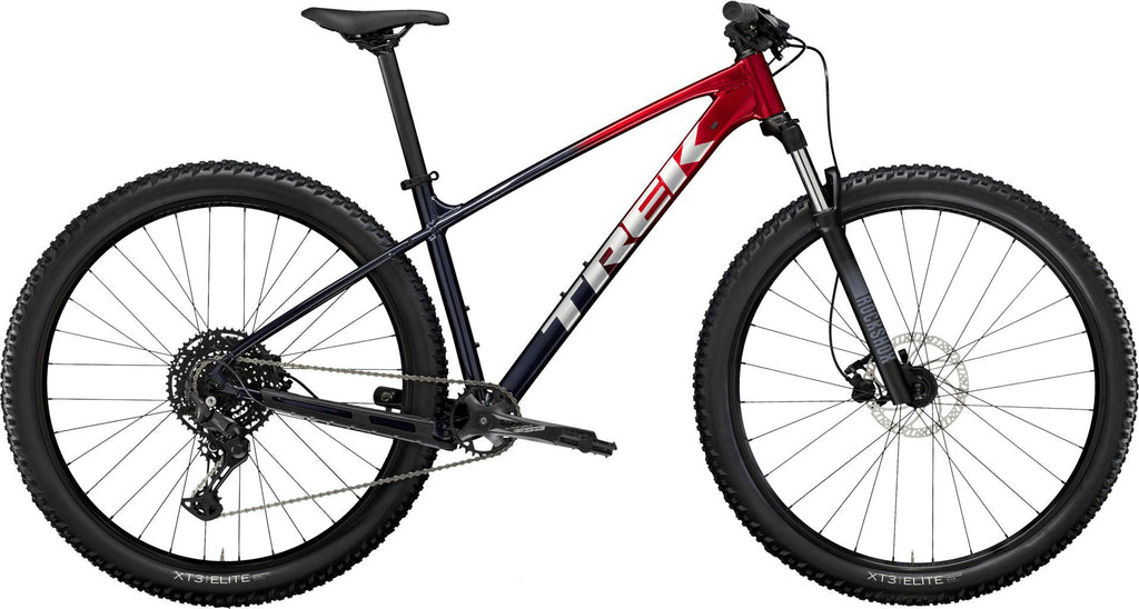 VTT Semi Rigide Trek Marlin 6 Shimano 10V 29'' Rouge Bleu Gén. 3