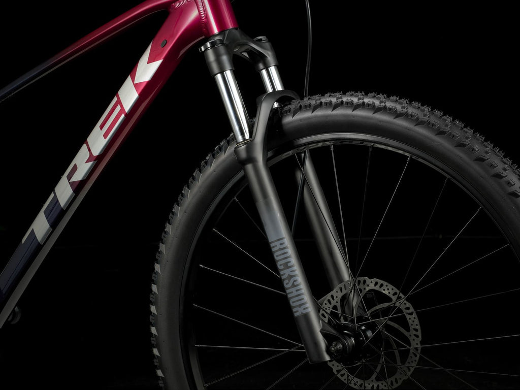 VTT Semi Rigide Trek Marlin 6 Shimano 10V 29'' Rouge Bleu Gén. 3