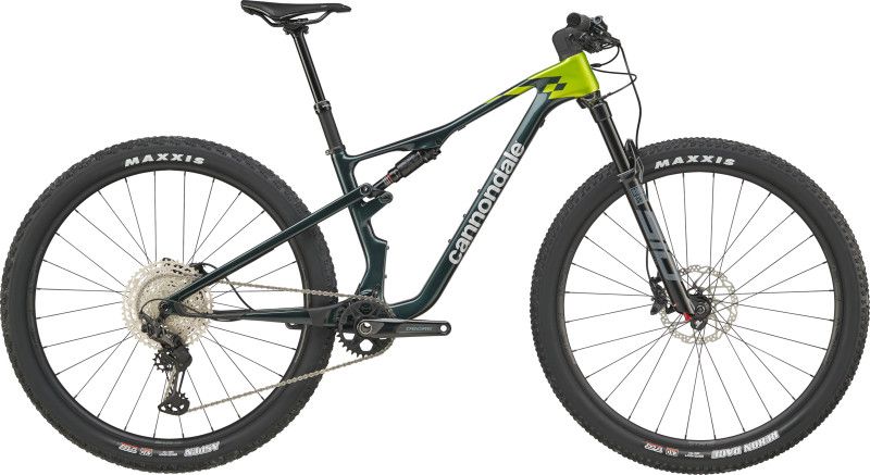 VTT Tout-Suspendu Cannondale Scalpel 3 Carbon 29'' Shimano 12V Gris/Vert