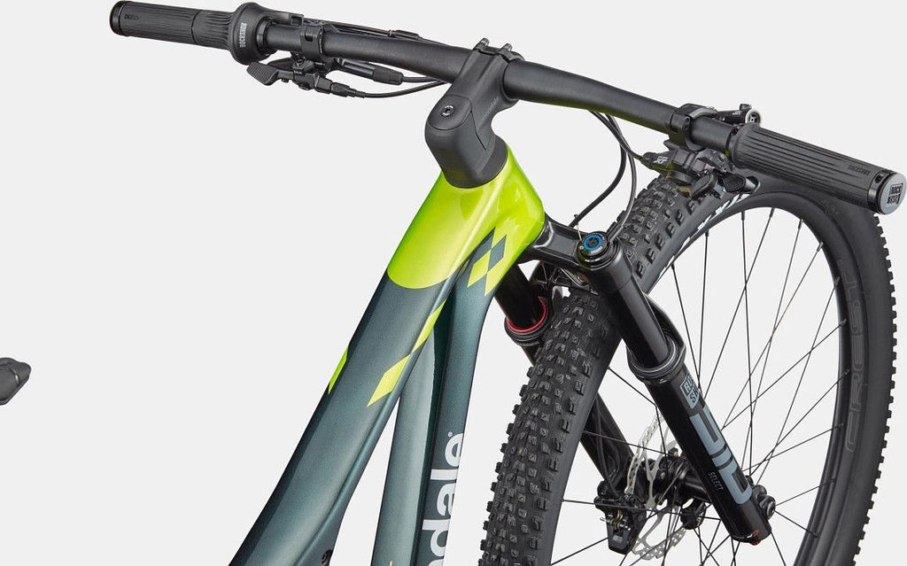 VTT Tout-Suspendu Cannondale Scalpel 3 Carbon 29'' Shimano 12V Gris/Vert