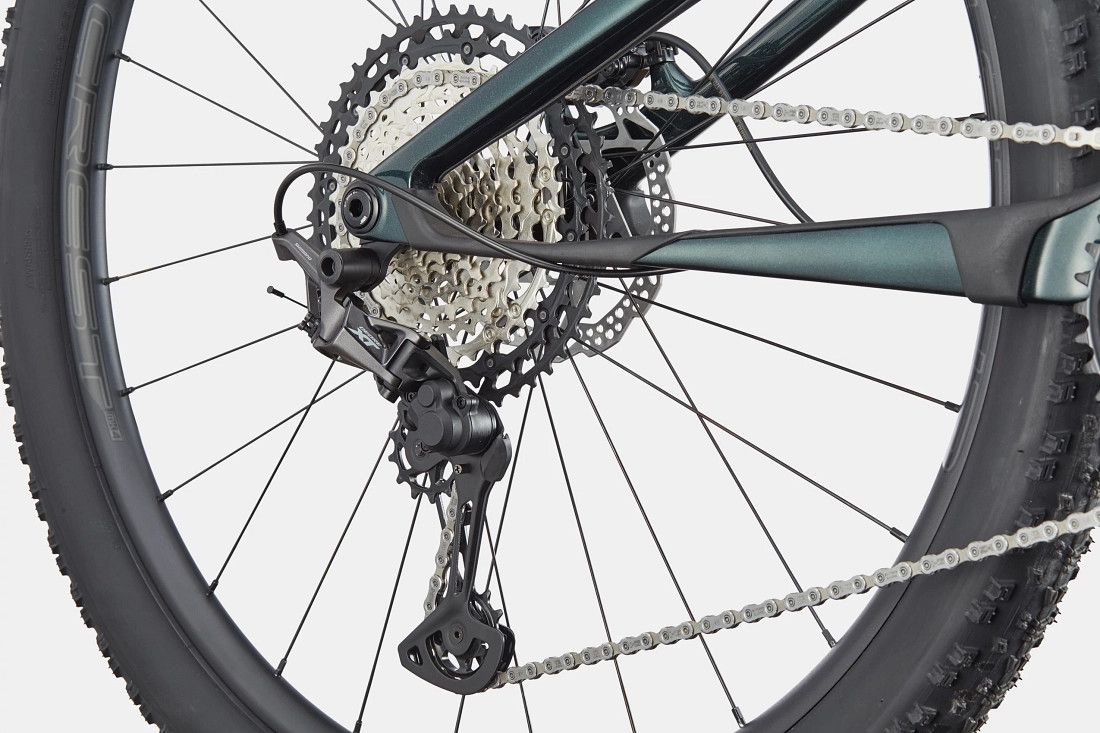 VTT Tout-Suspendu Cannondale Scalpel 3 Carbon 29'' Shimano 12V Gris/Vert