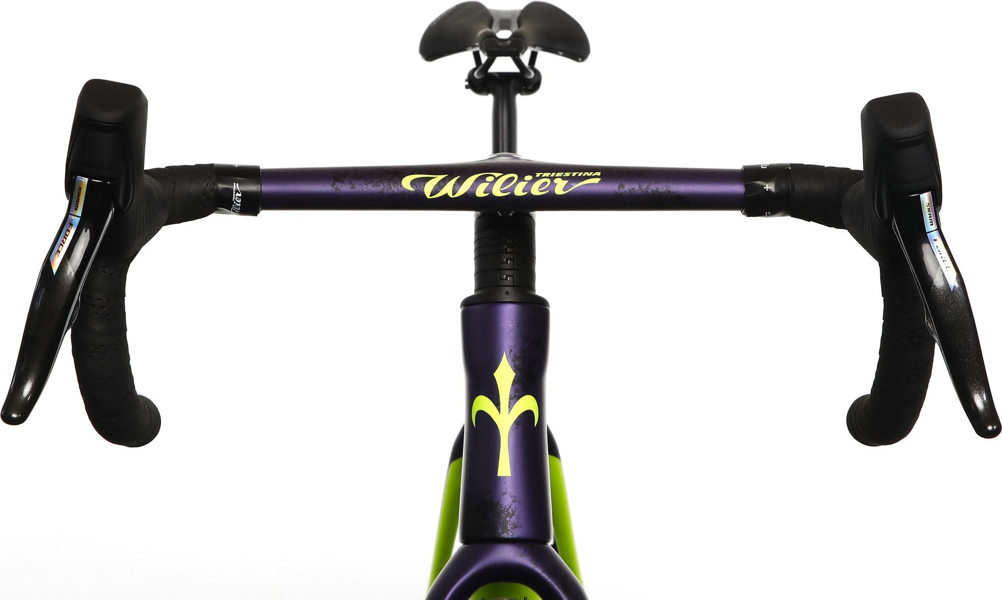 Vélo de Gravel Wilier Triestina Rave SLR Sram Force XPLR eTap AXS 12V 700 mm Violet Ivar Slik x Maap