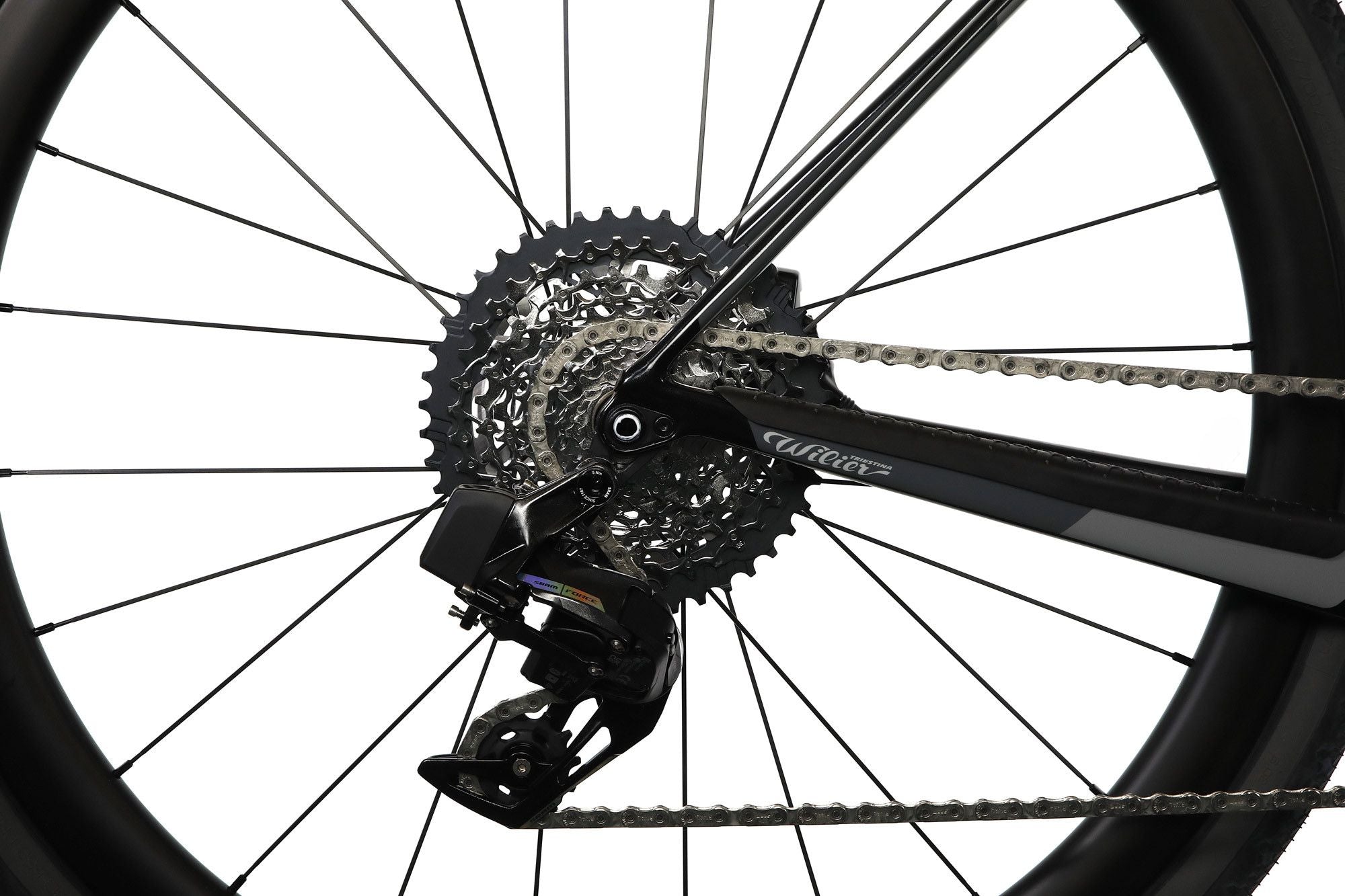 Vélo de Gravel Wilier Triestina Rave SL Sram Force XPLR eTap AXS 12V 700 mm Noir
