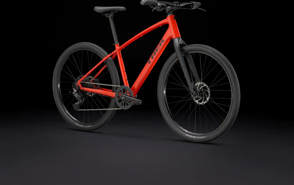Vélo Fitness Trek Dual Sport 2 Shimano CUES 9V 27.5'' Rouge Gén 5 - Vélo d'Exposition