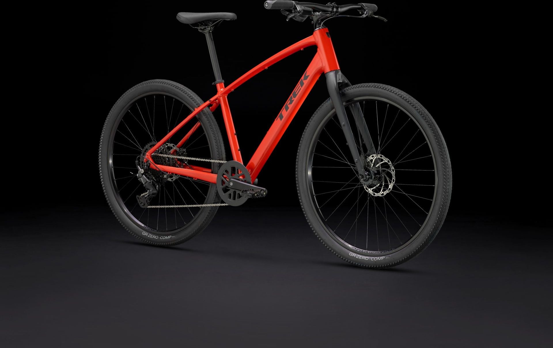 Vélo Fitness Trek Dual Sport 2 Shimano CUES 9V 27.5'' Rouge Gén 5 - Vélo d'Exposition