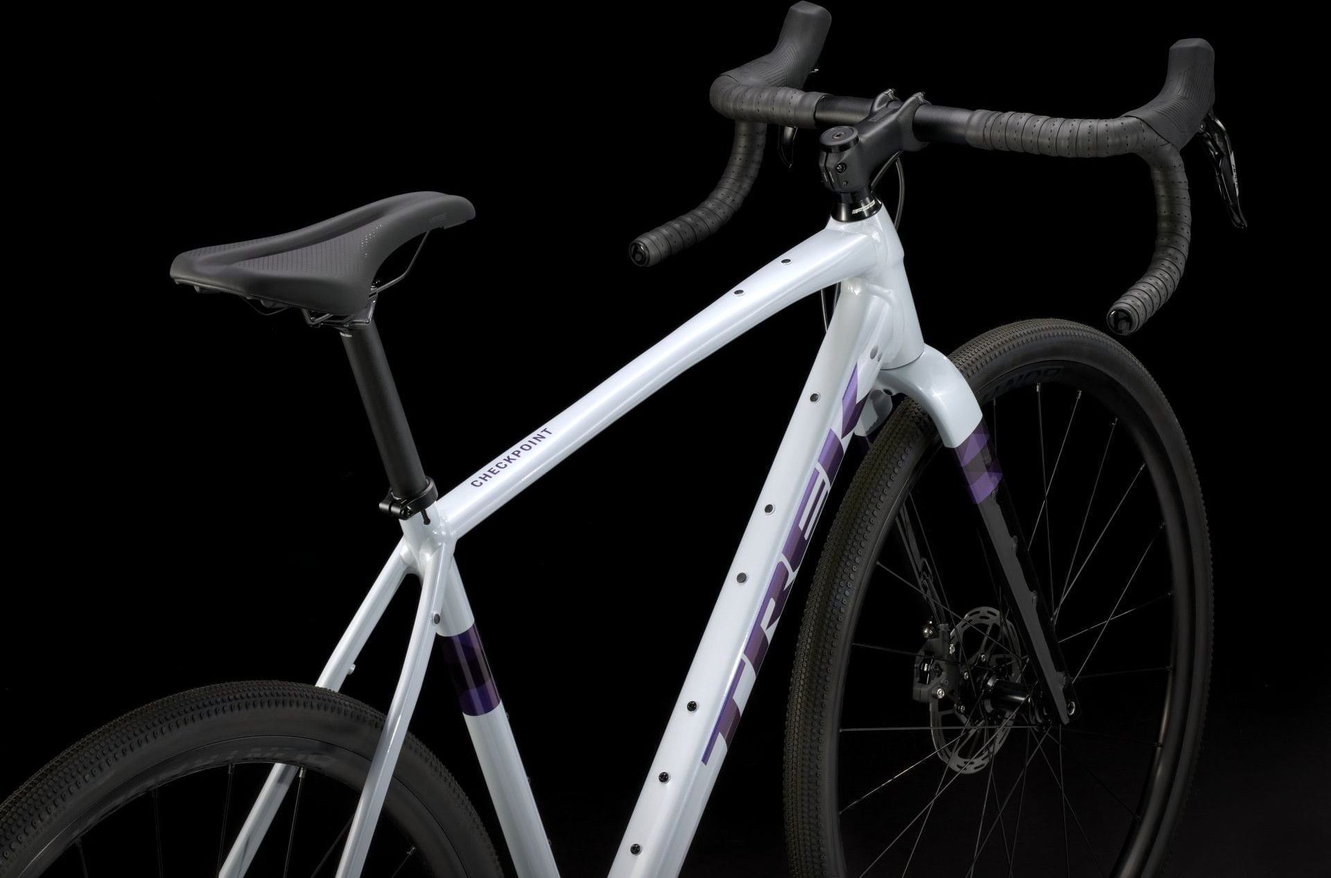 Vélo de Gravel Trek Checkpoint ALR 5 Sram Apex XPLR 12V 700 mm Gris