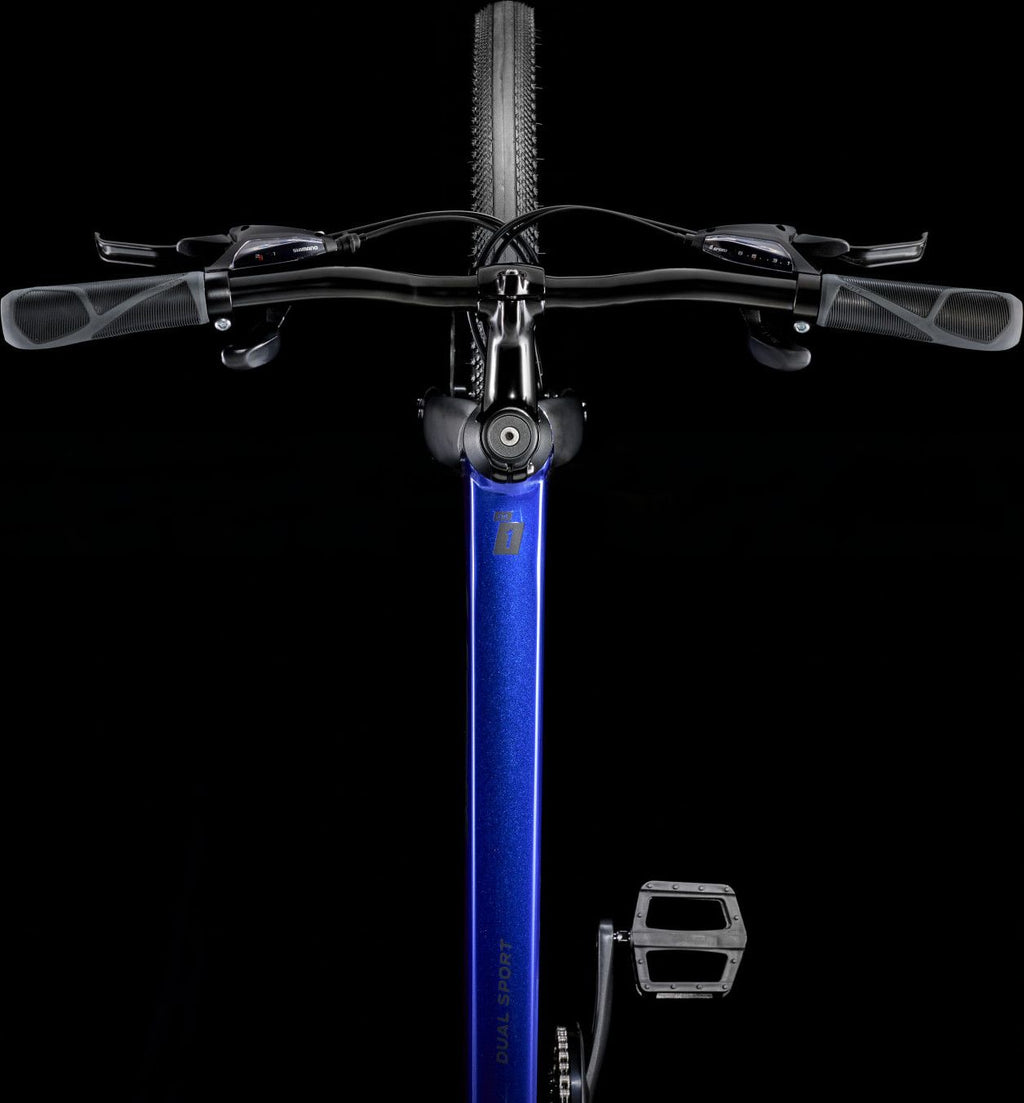 Vélo Fitness Trek Dual Sport 1 Shimano Tourney/Acera 8V 27.5'' Bleu Gén. 5